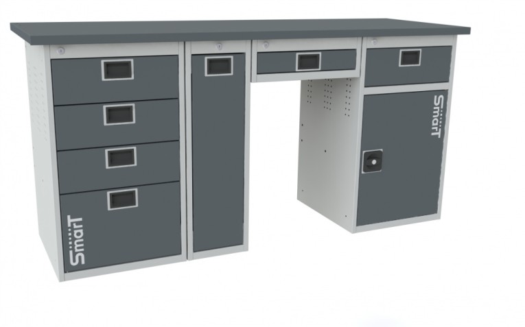 Верстак SMART 1760.4.P.Y.1-1 купить в Москве
