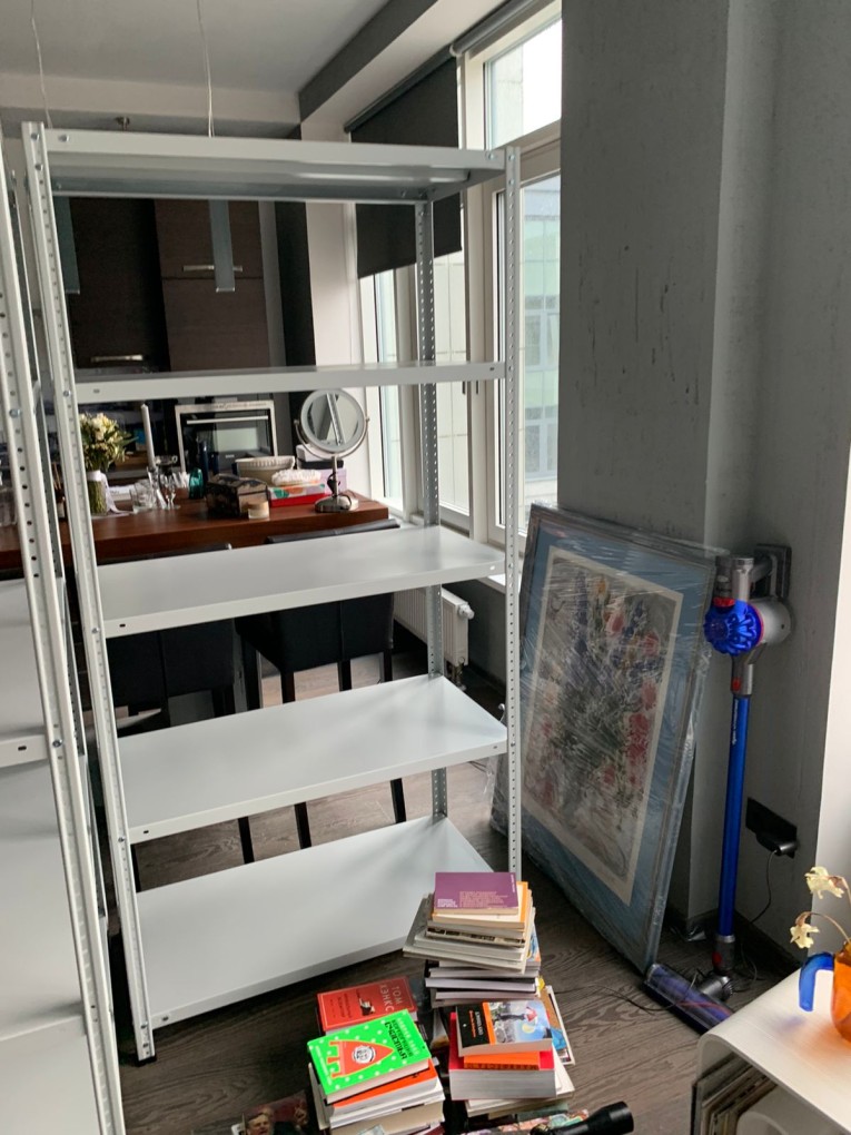 Стеллаж металлический Титан МС-500 2000х1000х400 5 полок купить в Москве