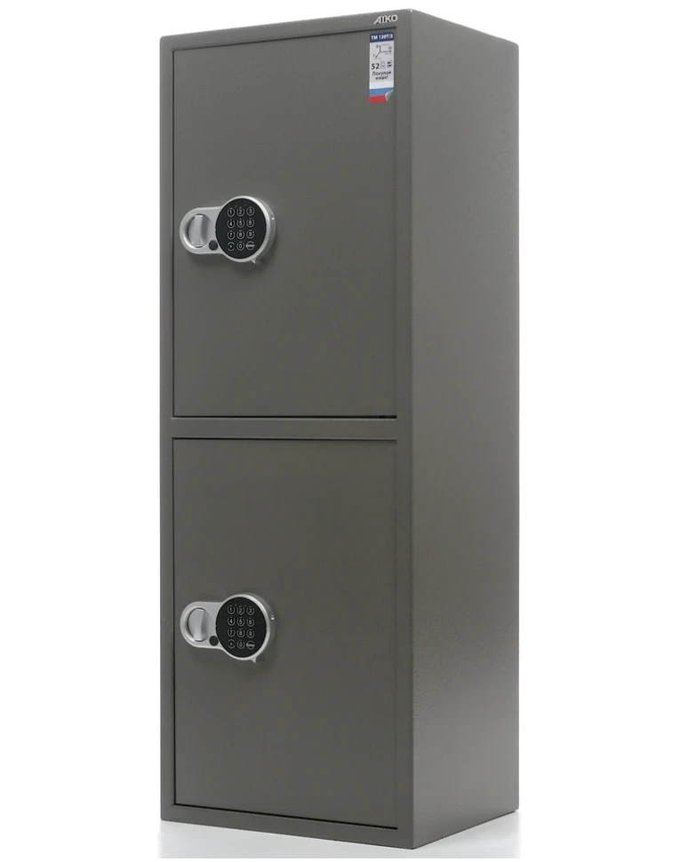 Офисный сейф Aiko TM-120T/2 EL, вид справа Офисный сейф Aiko TM-120T/2 EL, вид справа