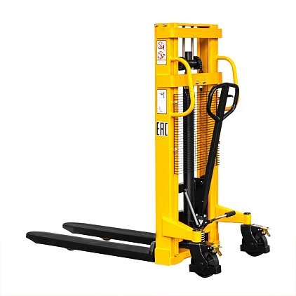 Ручной гидравлический штабелер SDJ 1520 (1500 кг; 2 м; фиксированные вилы) SMARTLIFT (SMART) купить в Москве