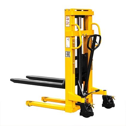 Ручной гидравлический штабелер SDJ 1520 (1500 кг; 2 м; фиксированные вилы) SMARTLIFT (SMART) купить в Москве