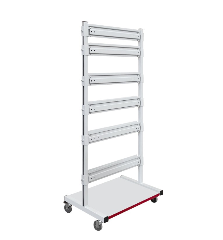 Стойка мобильная для лотков Gresson СМЛ ESD купить в Москве