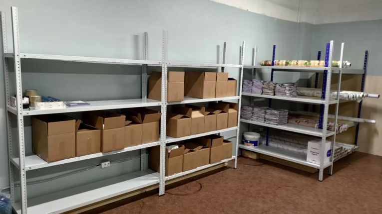 Стеллаж металлический Титан МС-500 2000х1500х400 4 полки купить в Москве