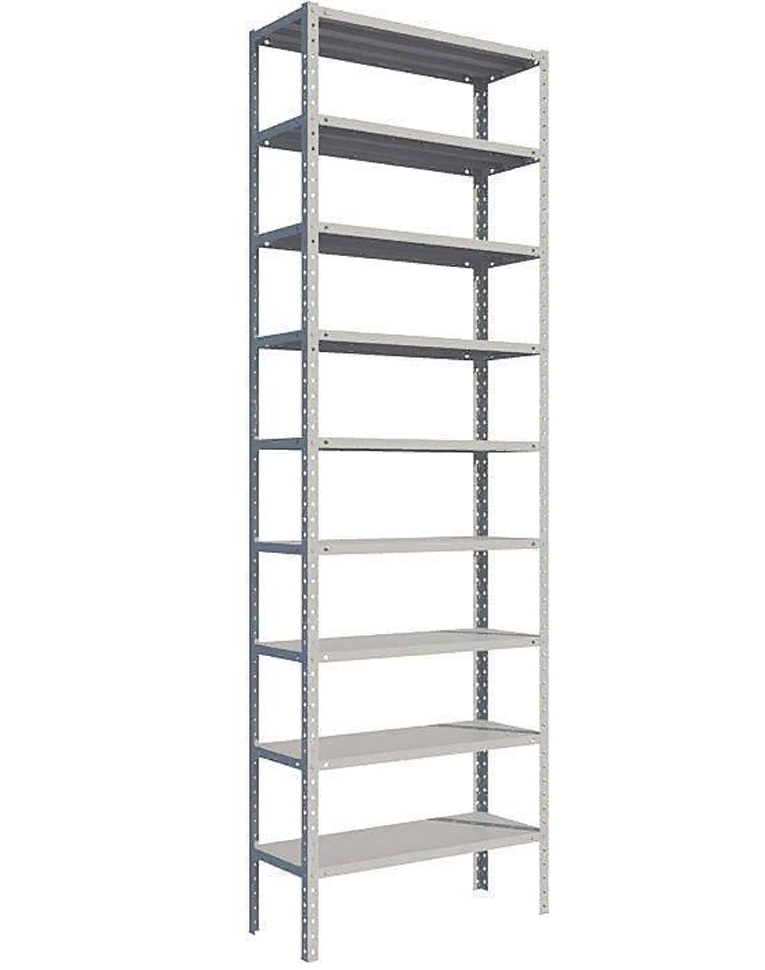 Стеллаж MS Strong 2000х1200х600 9 полок купить в Москве