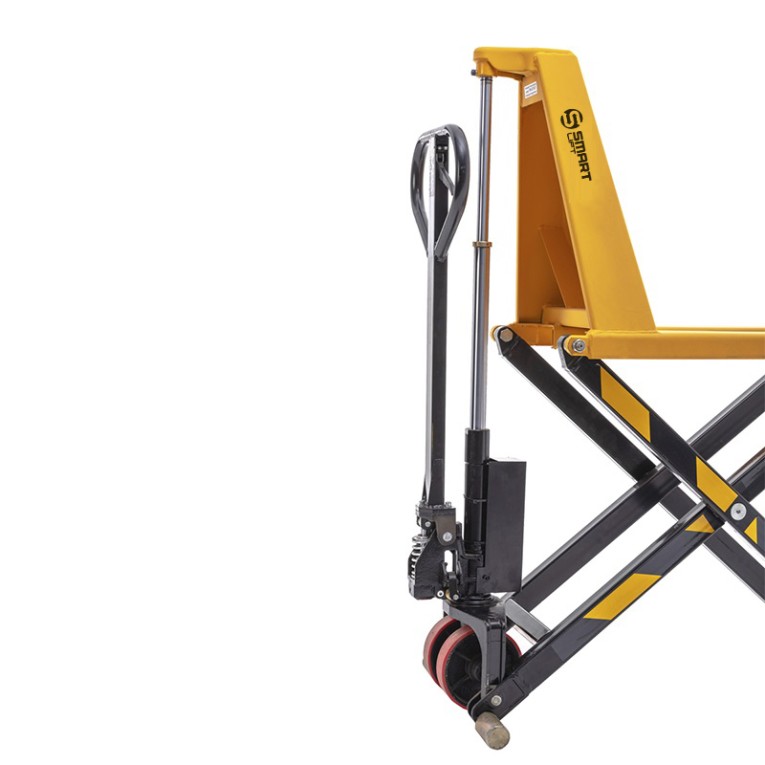 Гидравлическая тележка (рохля) SD-HL (HLT10, г/п 1000 кг, вилы 1150x550 мм, высокоподъемная 800 мм) SMARTLIFT (SMART) купить в Москве
