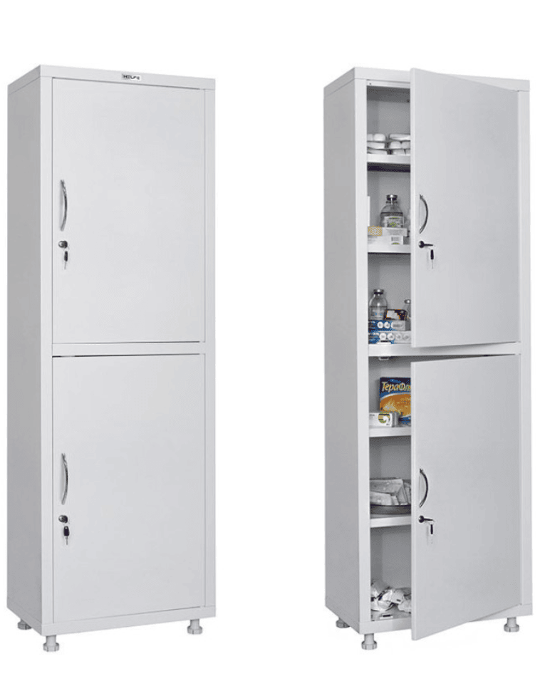 Медицинский шкаф HILFE МД 1 1760/SS купить в Москве