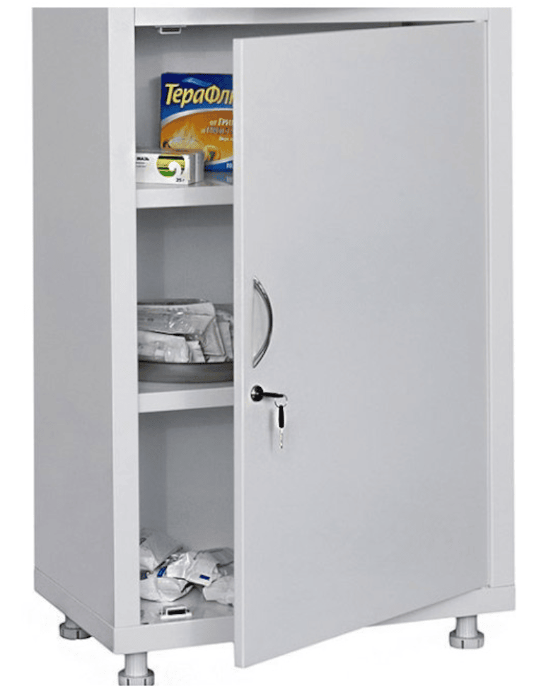 Медицинский шкаф HILFE МД 1 1760/SS купить в Москве