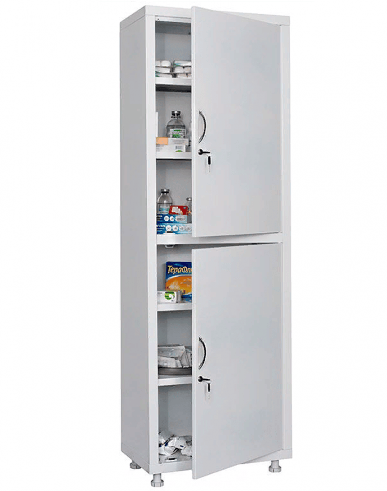 Медицинский шкаф HILFE МД 1 1760/SS купить в Москве