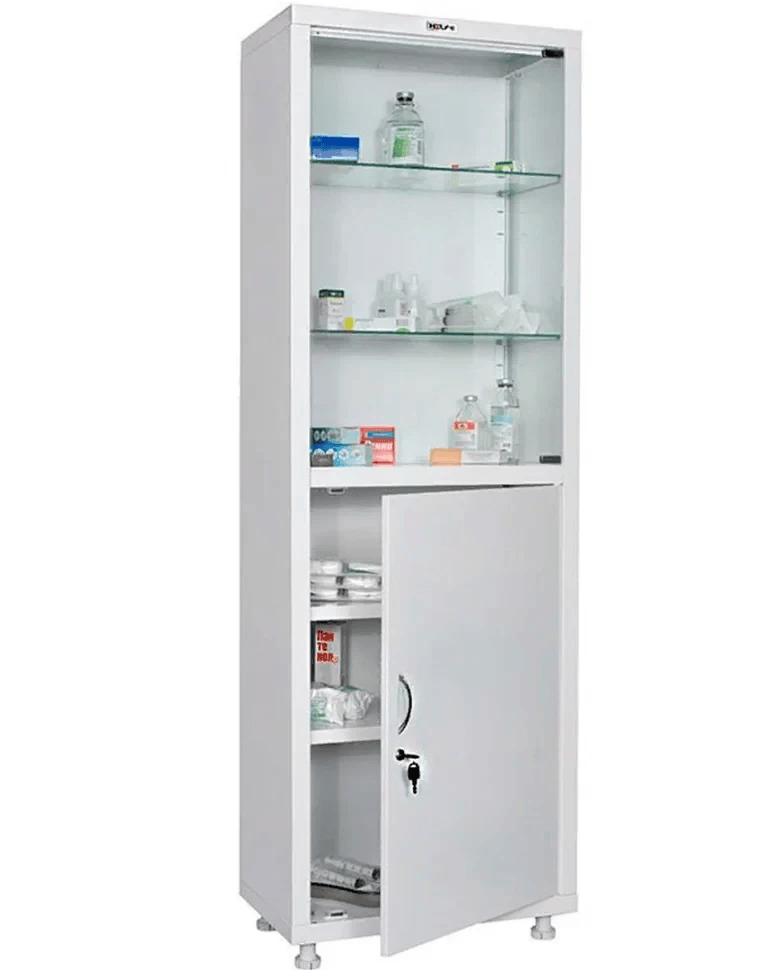 Медицинский шкаф HILFE МД 1 1760/SG купить в Москве