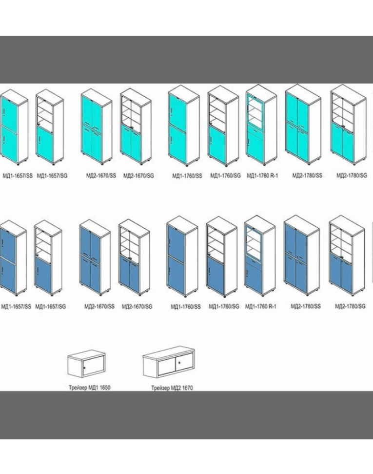 Медицинский шкаф HILFE МД 1 1760/SG купить в Москве Медицинский шкаф HILFE МД 1 1760/SG купить в Москве