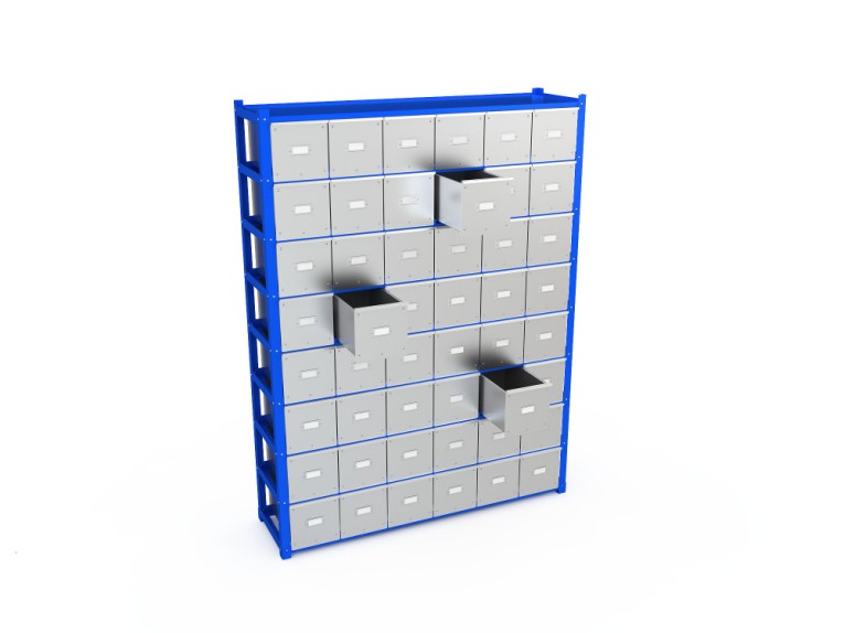Система хранения с выдвижными ящиками BOXES M 2000.1500.400.B48 купить в Москве