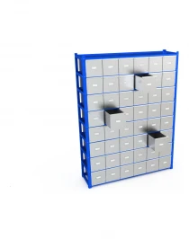 Система хранения с выдвижными ящиками BOXES M 2000.1500.400.B48 Система хранения с выдвижными ящиками BOXES M 2000.1500.400.B48
