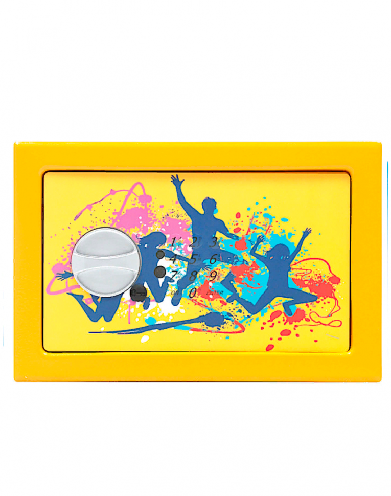 Детский металлический сейф Aiko T-170 EL Dance купить в Москве Детский металлический сейф Aiko T-170 EL Dance купить в Москве