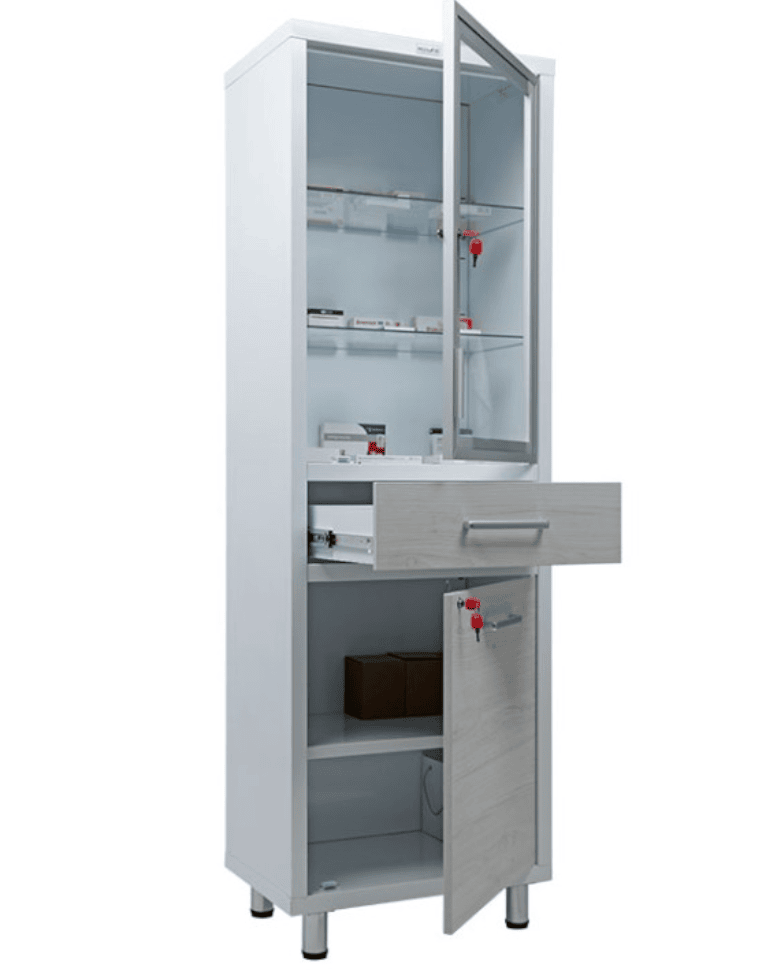 Медицинский шкаф HILFE МД 1 ШМ-SSD купить в Москве