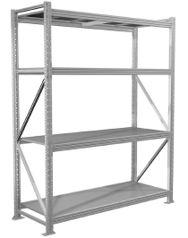 Стеллаж MS Profi 2000х1500х1000 4 полки Стеллаж MS Profi 2000х1500х1000 4 полки