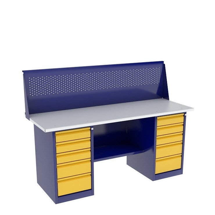 Верстак с двумя драйверами ВП-6/1,9 с экраном купить в Москве Верстак с двумя драйверами ВП-6/1,9 с экраном купить в Москве