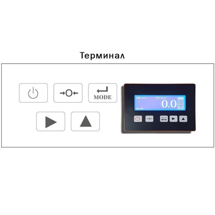 Гидравлическая рохля с весами CBY-I 2000 PDP (г/п 2000 кг, вилы 1150x550 мм) NIULI купить в Москве Гидравлическая рохля с весами CBY-I 2000 PDP (г/п 2000 кг, вилы 1150x550 мм) NIULI купить в Москве