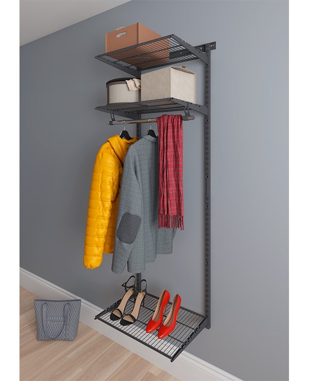 Гардеробная система Практик Home Basic G60 графит купить в Москве