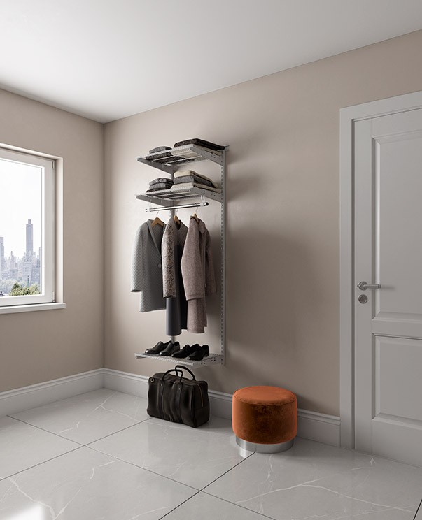 Гардеробная система Практик Home Basic G60 графит купить в Москве