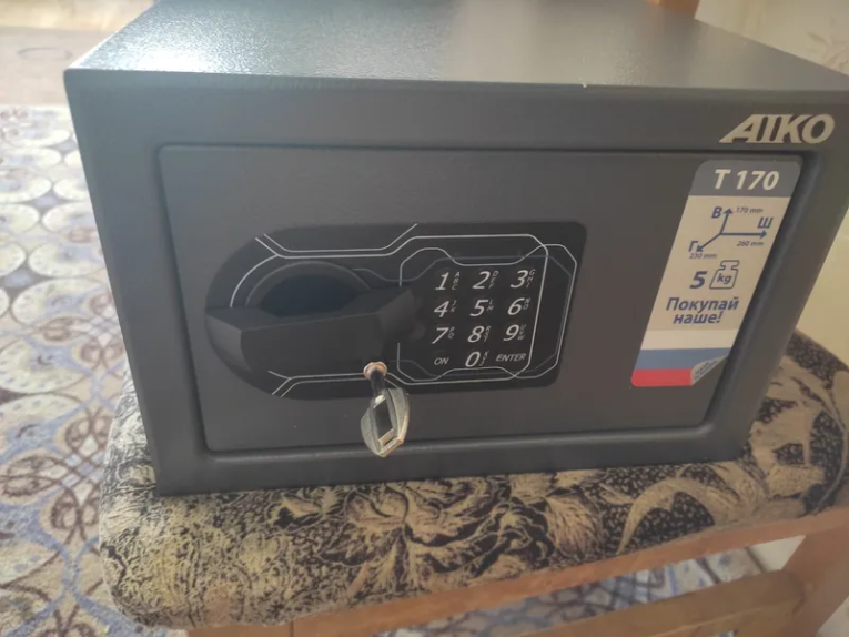 Мебельный сейф Aiko Т-170 EL купить в Москве