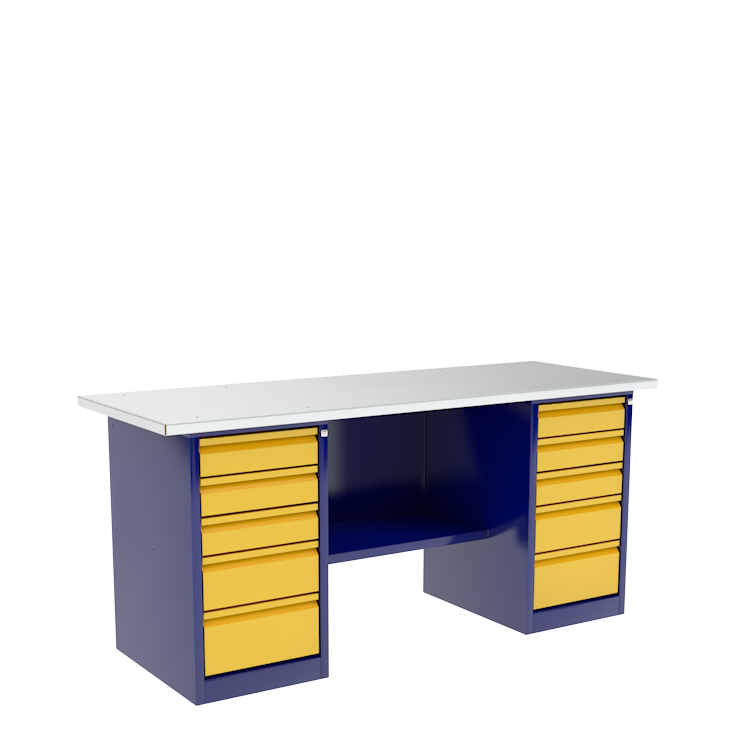 Верстак с двумя драйверами ВП-6Т/1,6 купить в Москве Верстак с двумя драйверами ВП-6Т/1,6 купить в Москве