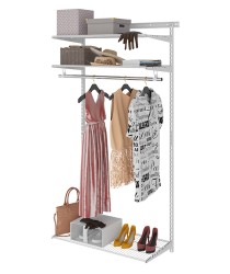 Гардеробная система Практик Home Basic G90 белая