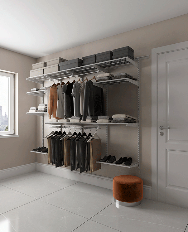 Гардеробная система Практик Home Max G180 графит купить в Москве