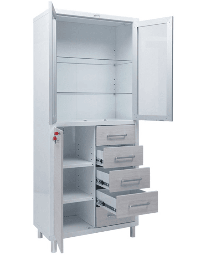 Медицинский шкаф HILFE МД 2 ШМ-SSK купить в Москве