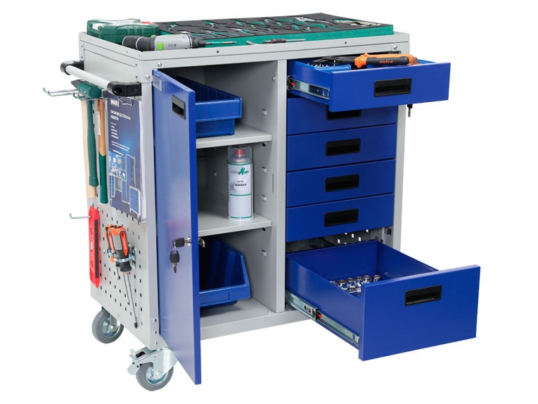 Инструментальная тележка WDS D-6.1 купить в Москве