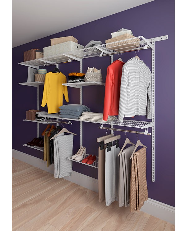 Гардеробная система Практик Home Max G240 белая купить в Москве