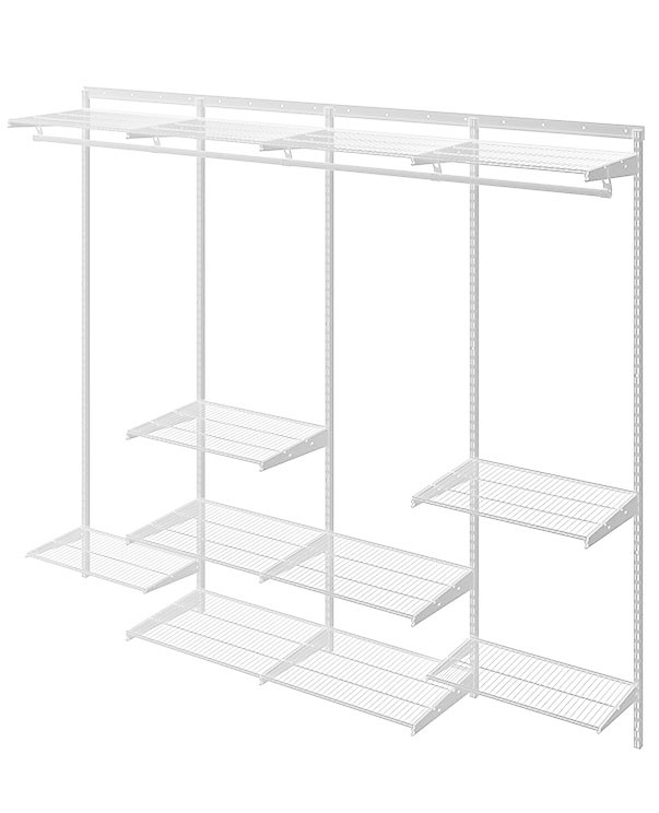 Гардеробная система Практик Home Max G240 белая купить в Москве