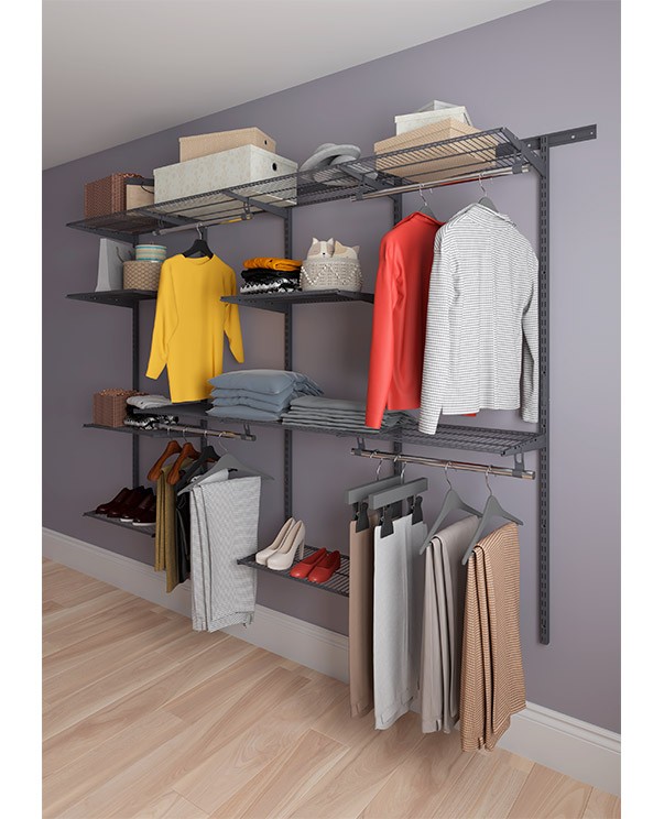 Гардеробная система Практик Home Max G240 графит купить в Москве Гардеробная система Практик Home Max G240 графит купить в Москве