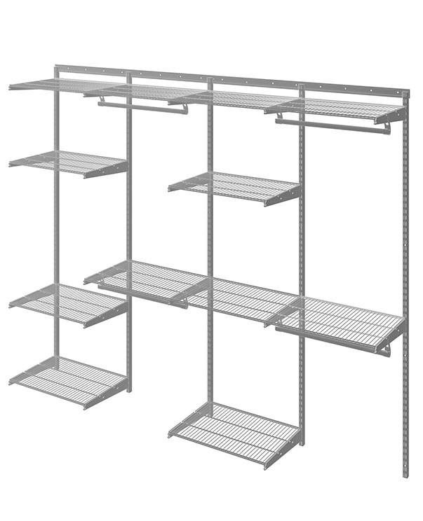 Гардеробная система Практик Home Max G240 графит купить в Москве Гардеробная система Практик Home Max G240 графит купить в Москве