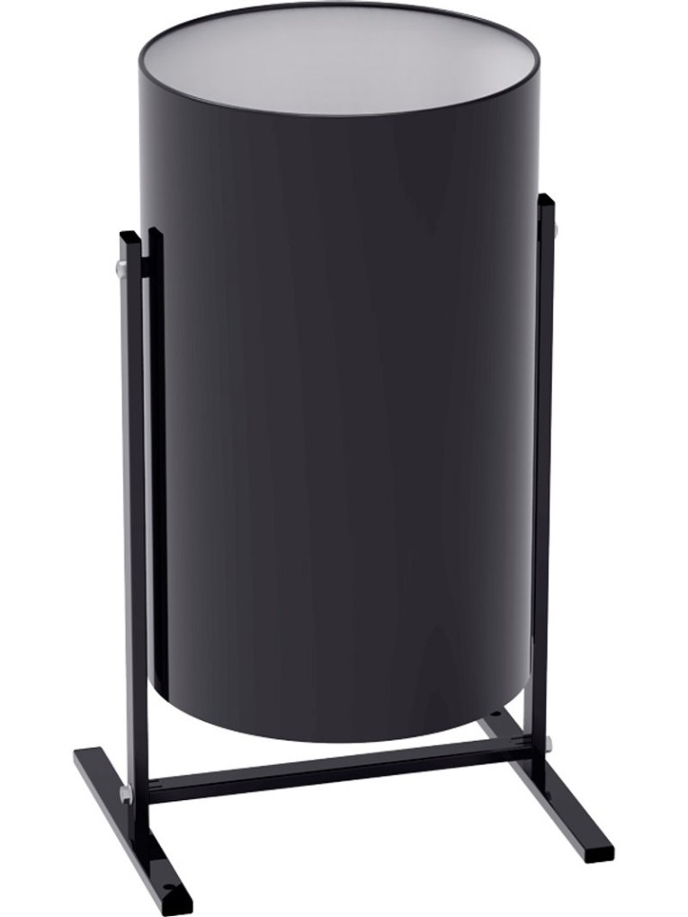 Металлическая уличная урна 19 литров черного цвета купить в Москве Металлическая уличная урна 19 литров черного цвета купить в Москве