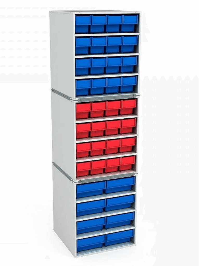 Стационарная кассетница ДиКом (на 3 яруса) купить в Москве