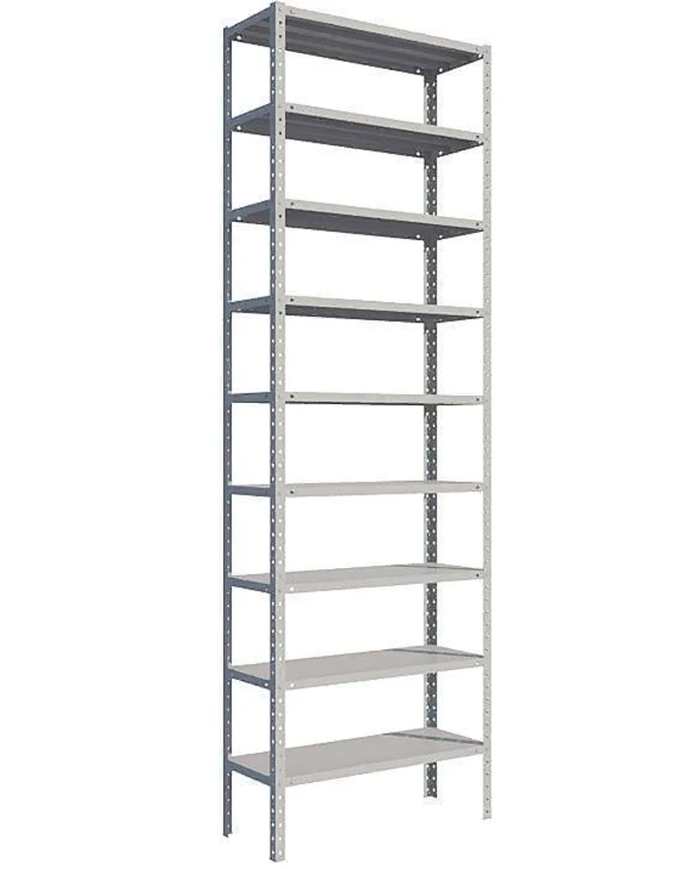 Стеллаж MS Hard 2500х1000х400 9 полок купить в Москве