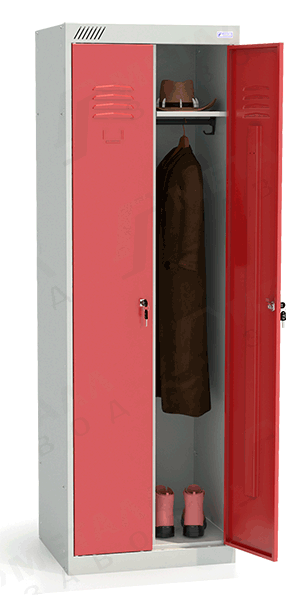 Шкаф для одежды металлический ШРК 22-600 купить в Москве