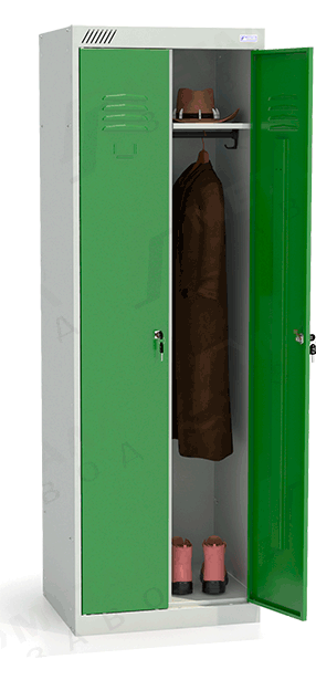 Шкаф для одежды металлический ШРК 22-600 купить в Москве