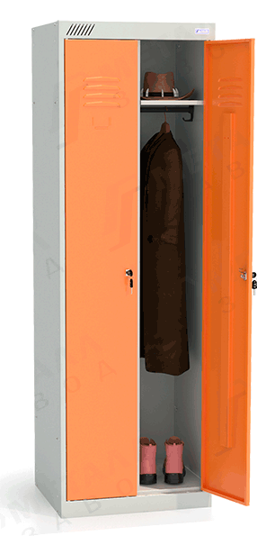 Шкаф для одежды металлический ШРК 22-600 купить в Москве