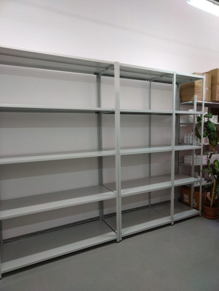 Стеллаж металлический Титан МС-500 2000х1000х600 5 полок купить в Москве Стеллаж металлический Титан МС-500 2000х1000х600 5 полок купить в Москве