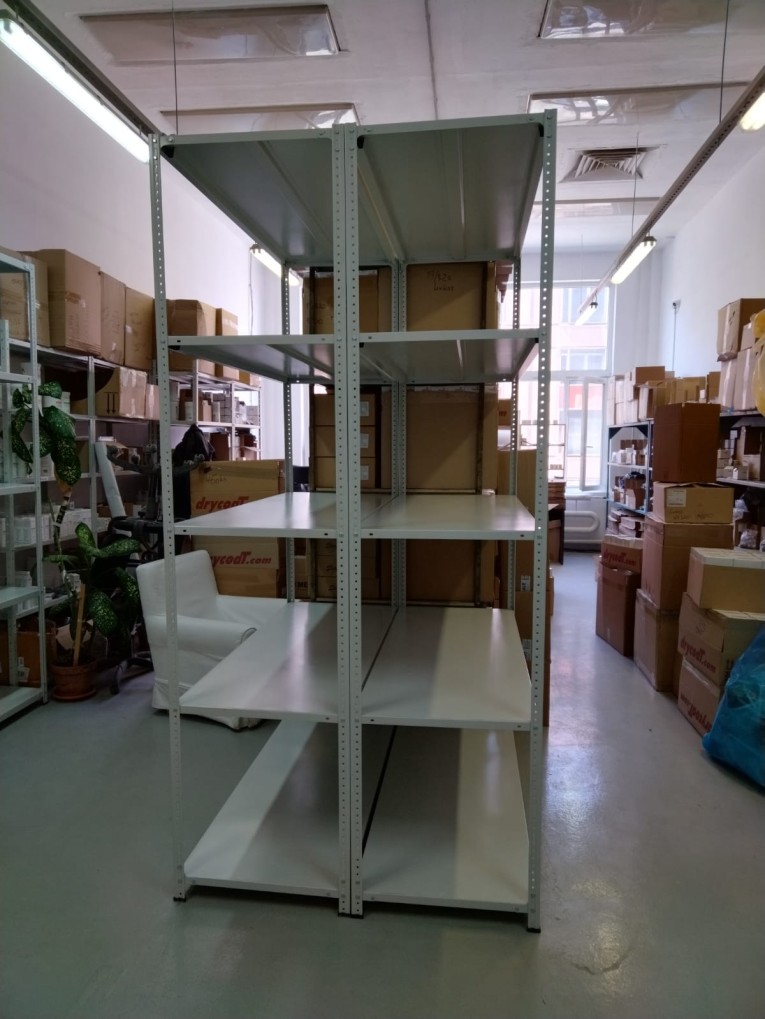 Стеллаж металлический Титан МС-500 2000х1000х600 5 полок купить в Москве Стеллаж металлический Титан МС-500 2000х1000х600 5 полок купить в Москве