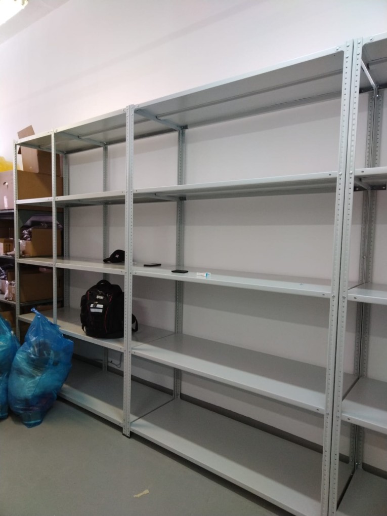 Стеллаж металлический Титан МС-500 2000х1000х600 5 полок купить в Москве Стеллаж металлический Титан МС-500 2000х1000х600 5 полок купить в Москве