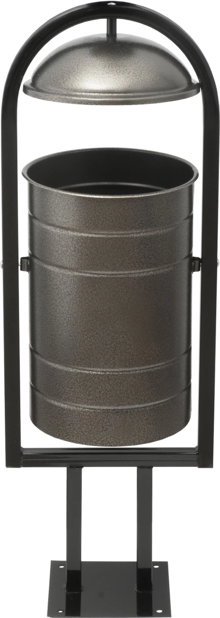 Урна уличная 330х280х980 серебряная купить в Москве Урна уличная 330х280х980 серебряная купить в Москве