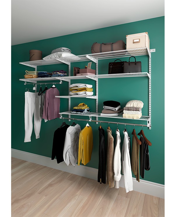 Гардеробная система Практик Home Optima G240 белая купить в Москве