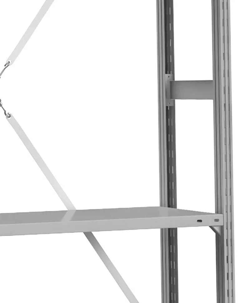 Стеллаж ТСУ 3500x1000x400 4 полки (300 кг, металл) купить в Москве