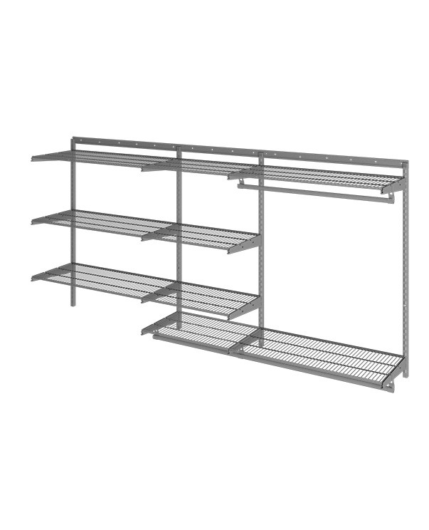 Гардеробная система Практик Home Optima G240 графит купить в Москве Гардеробная система Практик Home Optima G240 графит купить в Москве