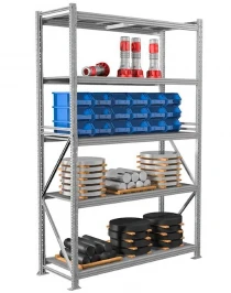 Стеллаж MS Profi 2500х1200х1000 5 полок