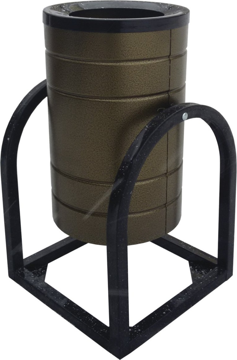 Урна уличная 320х370х550 бронзовая купить в Москве