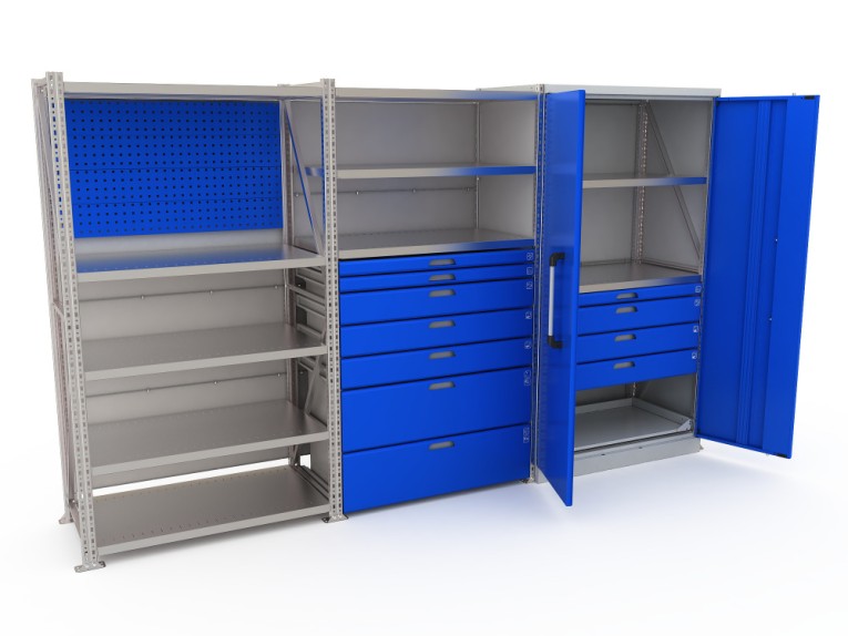 Система хранения инструментов MODUL XL 3x2000 №6 купить в Москве