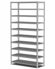 Стеллаж MS Strong 2000х1500х500 10 полок Стеллаж MS Strong 2000х1500х500 10 полок
